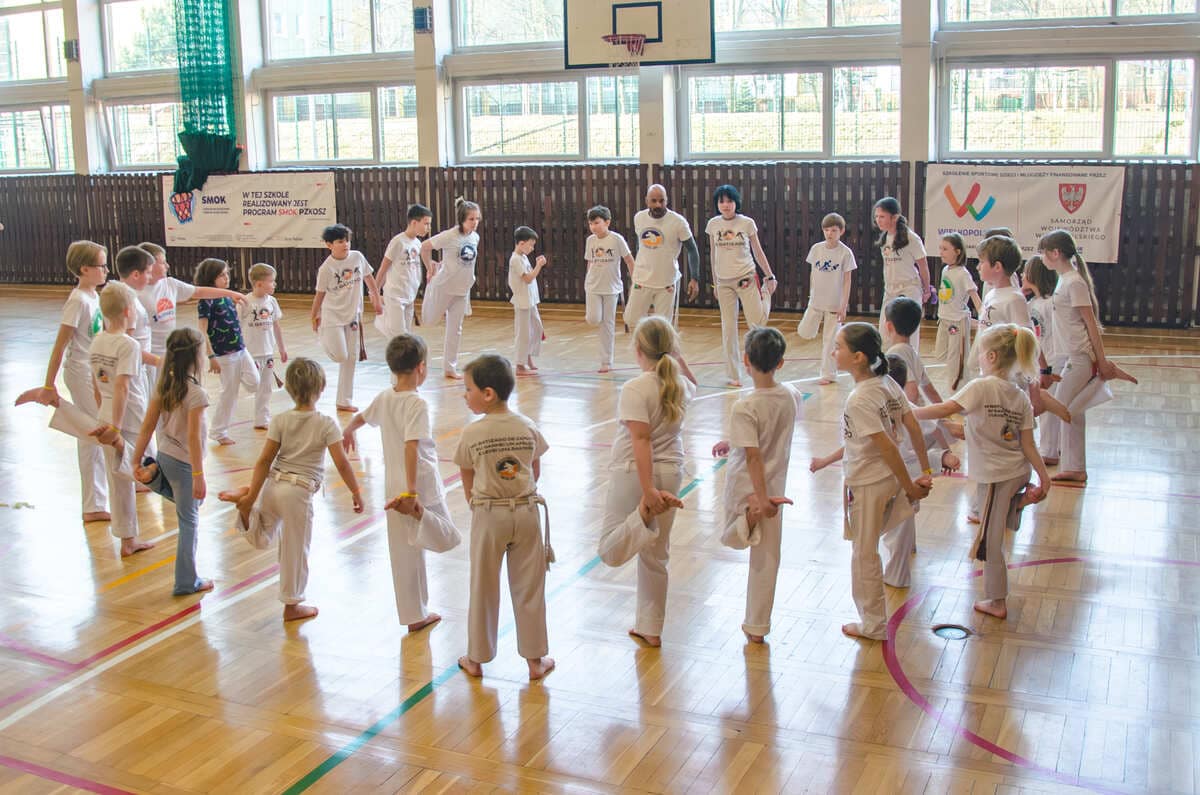 Pierwszy trening Capoeira dla dzieci w Poznaniu